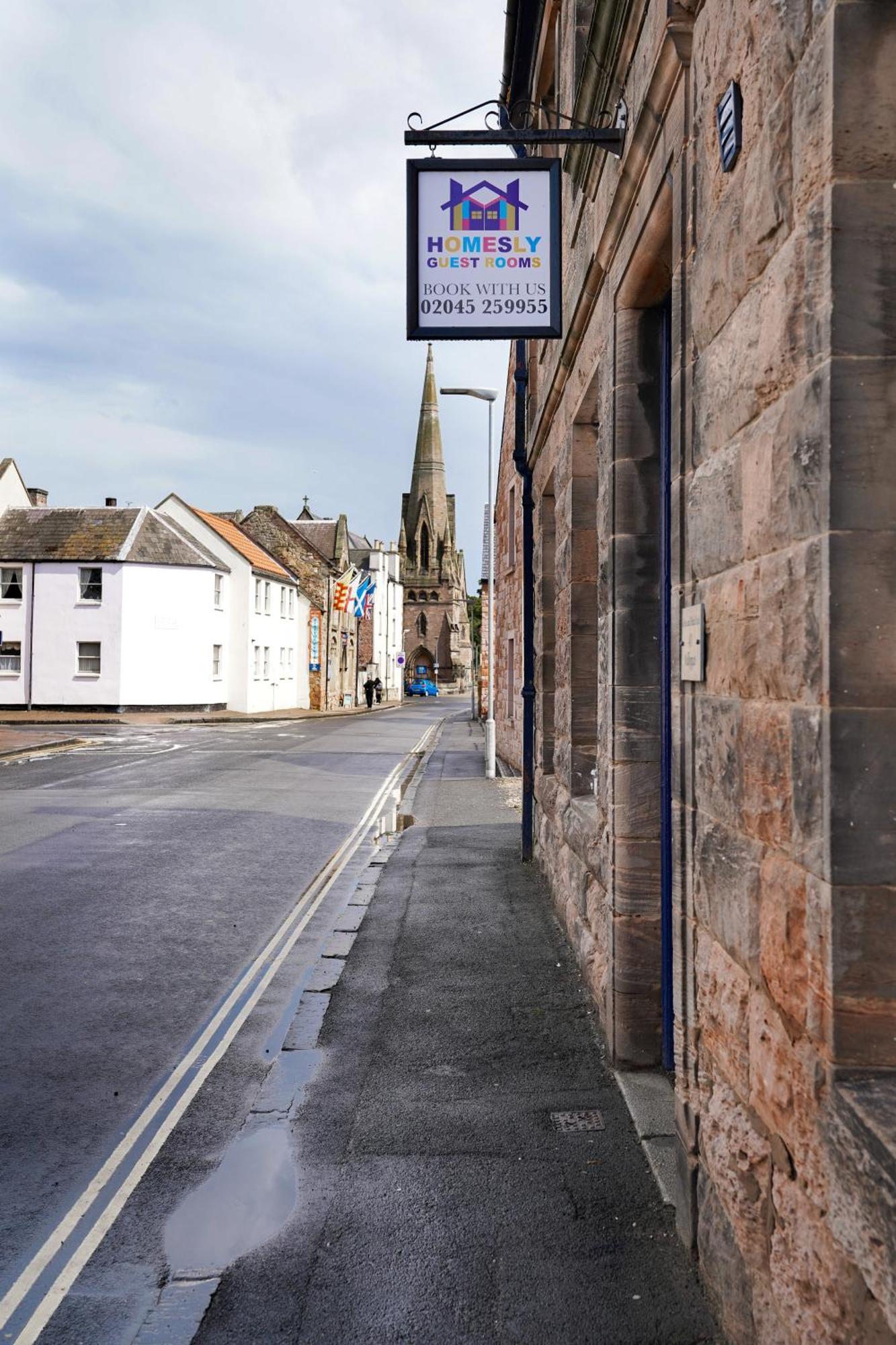 Homesly Guest Rooms, Comfortable En-Suite Guest Rooms With Free Parking And Self Check-In Berwick Upon Tweed Εξωτερικό φωτογραφία
