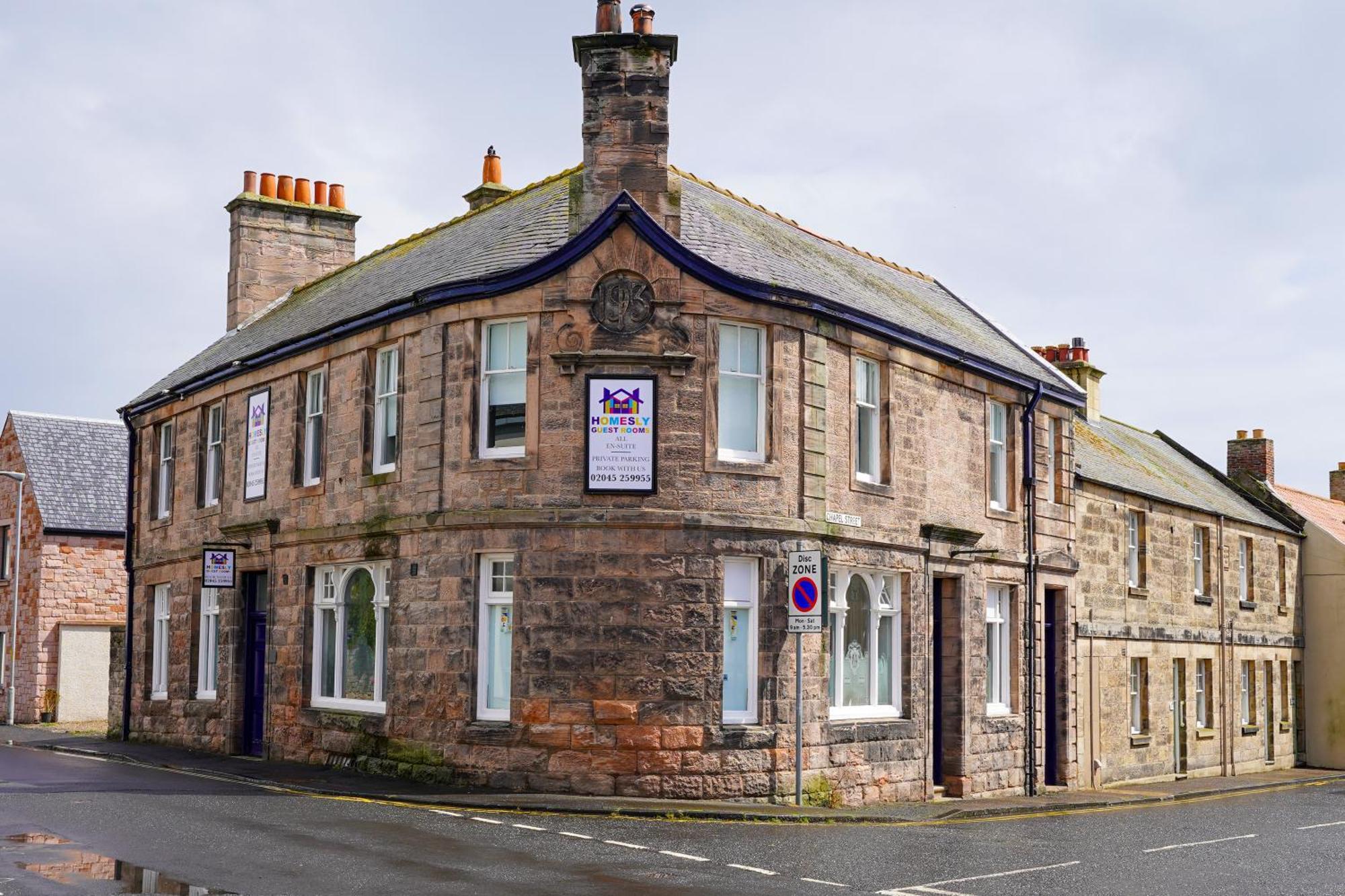 Homesly Guest Rooms, Comfortable En-Suite Guest Rooms With Free Parking And Self Check-In Berwick Upon Tweed Εξωτερικό φωτογραφία